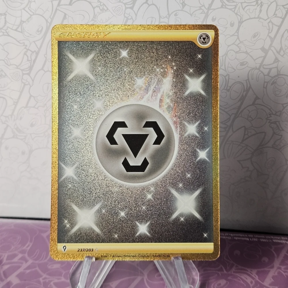 Metal Energy Evolving Skies Holo Card 237/203 Secret Rare Pokémon TCG